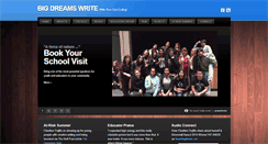 Desktop Screenshot of bigdreamswrite.com